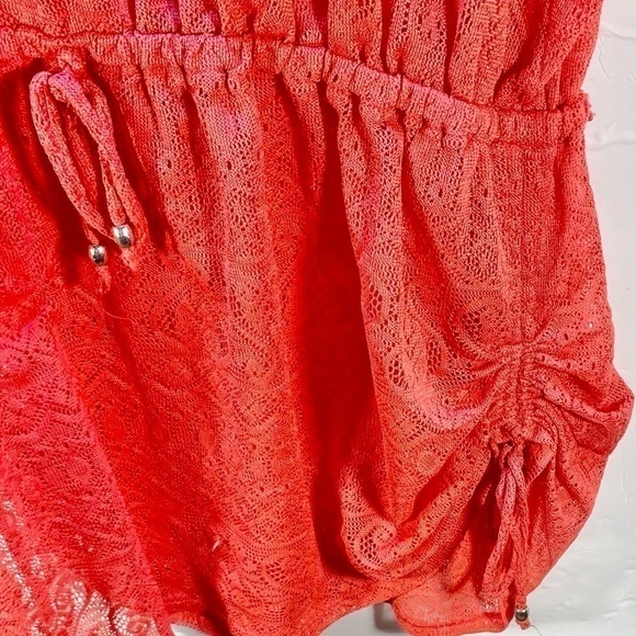CATALINA RED BATHING SUIT COVERI UP SIZE 2X (18W-20W) - Picture 3 of 5